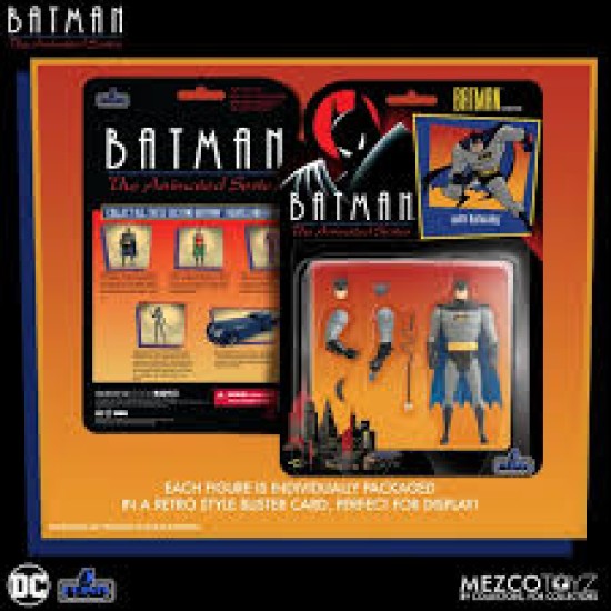 Dc Comics 5 Points Action Figures Batman: The Animated 9 Cm Dc Comics 5 Points Action Figures Batman: The Animated 9 Cm