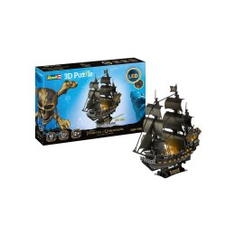 Black Pearl - Led Edition Revell 3D Puzzle Met Verlichting Black Pearl - Led Edition Revell 3D Puzzle Met Verlichting