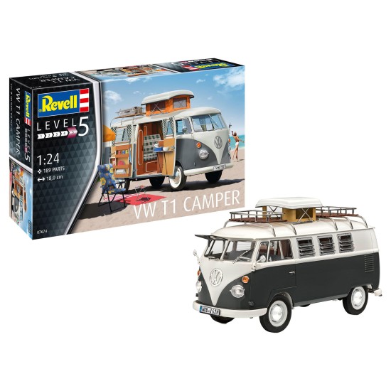 Revell Vw T1 Camper Modelbouw Revell Vw T1 Camper Modelbouw