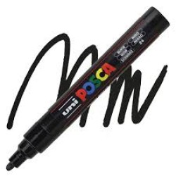 Posca Verfmarker (Conisch) Medium: Zwart