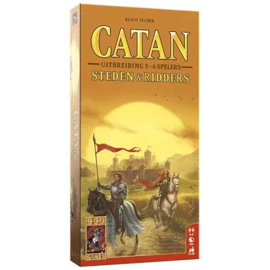 Catan: Uitbreiding Steden & Ridders 5/6 Spelers - Bordspel