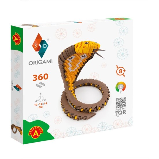 Origami 3D Cobra - 360Pcs