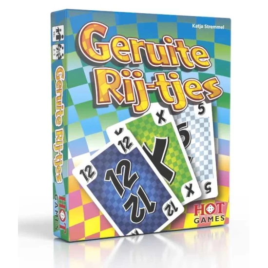 Geruite Rij-Tjes Kaartspel Hot Games Geruite Rij-Tjes Kaartspel Hot Games