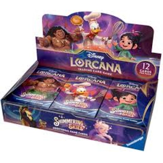 Booster Box Disney Lorcana Shimmering Skies Set 5 Engels