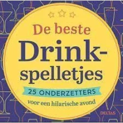 De Beste Drinkspelletjes - 25 Onderzetters De Beste Drinkspelletjes - 25 Onderzetters