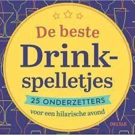 De Beste Drinkspelletjes - 25 Onderzetters