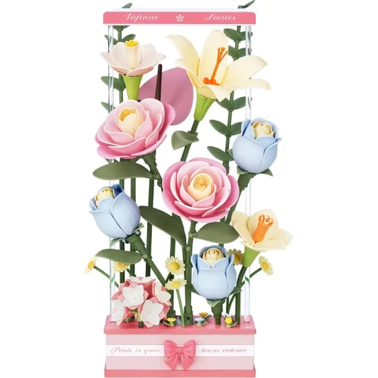 Robotime Blooming Bouquet Box Robotime Blooming Bouquet Box