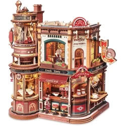 Robotime Dream Coffee Factory Robotime Dream Coffee Factory