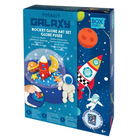 Rocket Globe Art Set