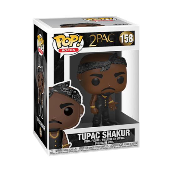 Pop! Rocks: Tupac In Vest With Bandana