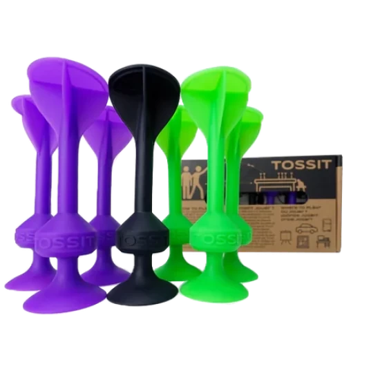 Tossit - Starter Pack - Paars-Groen - Partyspel