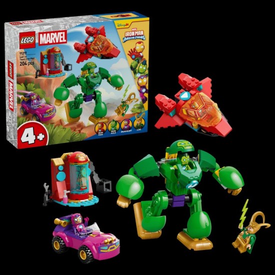 Lego Marvel Super Heroes 11211 Loki Vs. Team Iron Man