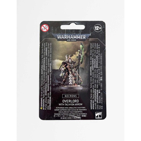 Necrons: Overlord With Tachyon Arrow ---- Webstore Exclusive