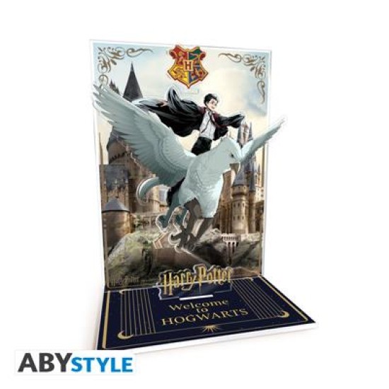 Harry Potter - Acryl Diorama - Harry & Buck In Hogwarts