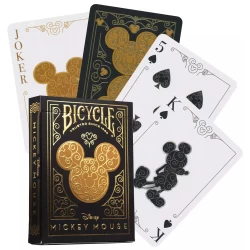Pokerkaarten Bicycle- Mickey Black/Gold Pokerkaarten Bicycle- Mickey Black/Gold