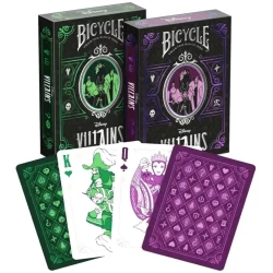 Pokerkaarten Bicycle- Villains Groen/Paa Pokerkaarten Bicycle- Villains Groen/Paa