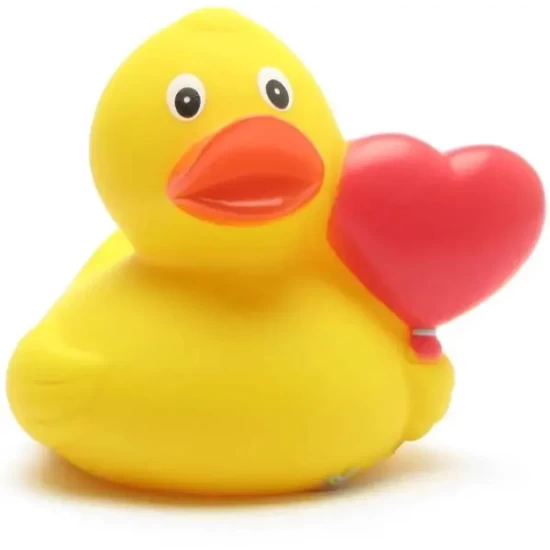 Rubber Duck Heart Balloon Rubber Duck