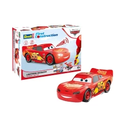 Lightning Mcqueen Disney-Cars (Light & Sound) Revell First Construction Bouwpakket Voor 4+ Jaar Lightning Mcqueen Disney-Cars (Light & Sound) Revell First Construction Bouwpakket Voor 4+ Jaar