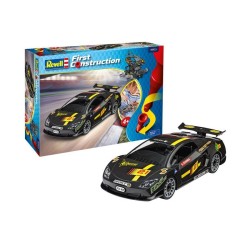 Racing Car Black Revell First Construction  Bouwpakket Voor 4+ Jaar