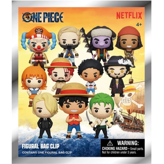 One Piece 3D Pvc Bag Clips Netflix Series 1 Display (24)
