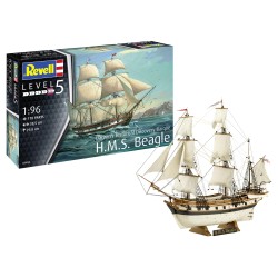 Darwin's Historical Discovery Barque H.m.s. Beagle Revell Modelbouwpakket