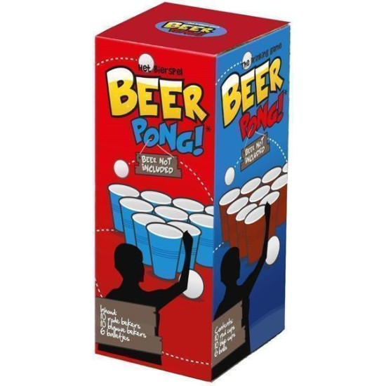 Clown Games Beer Pong 20 Cups 6 Balls