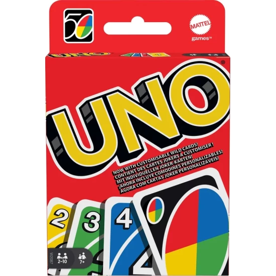 Uno (Kaartspel) 2-10 Spelers Ca. 30-60 Minuten Vanaf 7 Jaar