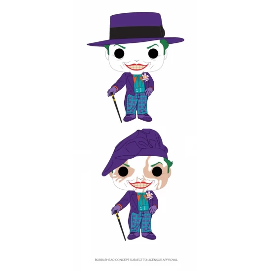 Batman 1989 Pop! Heroes Figures Joker 9 Cm Assortment (6)