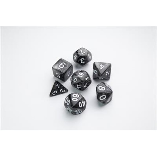 Dice Galaxy Series  Moon Rpg Dice Set 7Stukjes