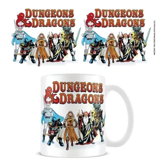 Dungeons  And  Dragons Mug Retro Group