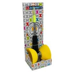 Acrobat - Boxed Set 105 Rubber Diabolo Yellow + Aluminum Hand Sticks (Only Available In Set 515719)