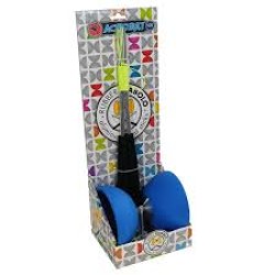 Acrobat - Boxed Set 105 Rubber Diabolo Blue + Aluminum Hand Sticks (Only Available In Set 515719)