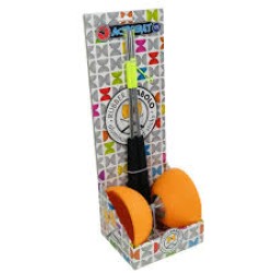 Acrobat - Boxed Set 105 Rubber Diabolo Orange + Aluminum Hand Sticks (Only Available In Set 515719)