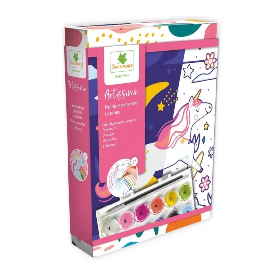 S Paint By Numbers – Unicorns