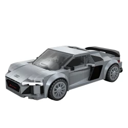 1:24 Car Series - Audi R8 Coupé 199 Pieces Scale 1:24 Size L15 X W7 X H4 Cm 1:24 Car Series - Audi R8 Coupé 199 Pieces Scale 1:24 Size L15 X W7 X H4 Cm