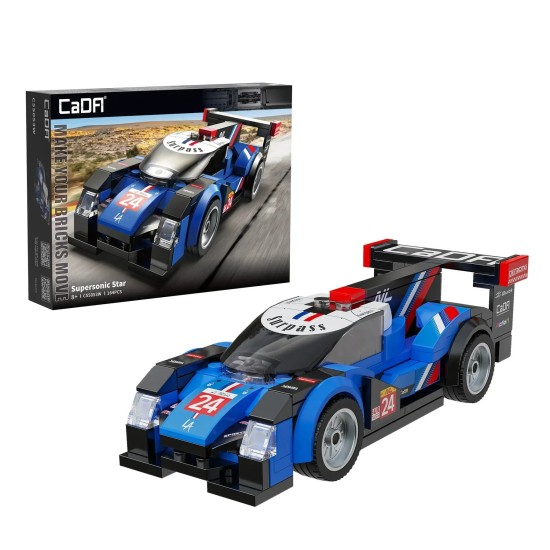 1:32 Car Series - Night Flash 162 Pieces Scale 1:32 Size L15 X W6 X H4 Cm