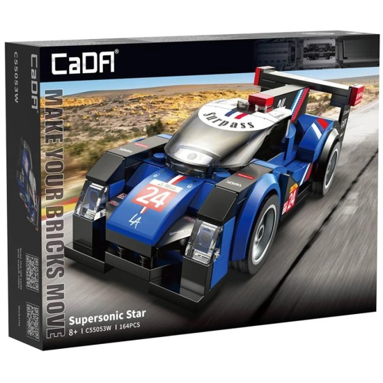 1:32 Car Series - Supersonic Star 164 Pieces Scale 1:32 Size L15 X W6 X H5 Cm