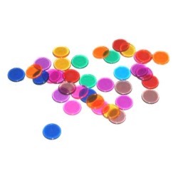 Bingofiches Trans.gekl.14Mm.p.300 In Zak