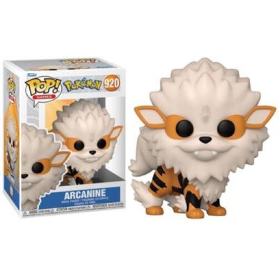 Pokemon Pop! Games Vinyl Figure Arcanine (Emea) 9 Cm