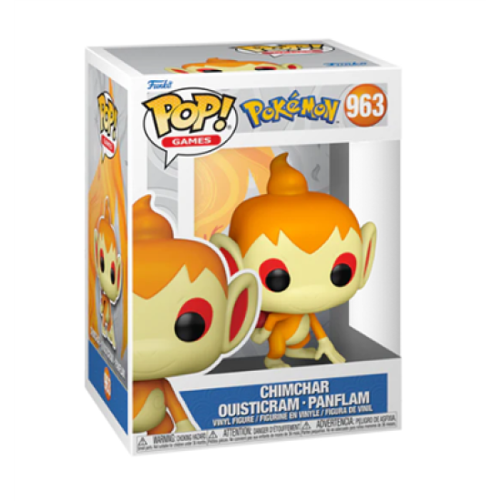 Pokemon Pop! Games Vinyl Figure Chimchar (Emea) 9 Cm