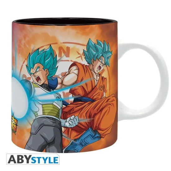Dragon Ball Super - Mug - 320 Ml - Saiyans Vs Frieza - Subli -Box X2