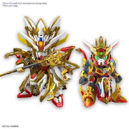 Sdw Revival Of The Heroes! Wukong Impulse Gundam (Childhood Ver.) & Sanzang Strike Freedom Gundam