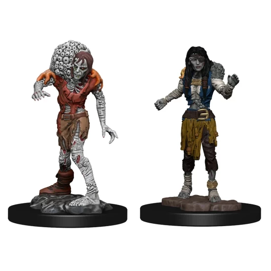 Dungeons And Dragons Nolzur's Marvelous Miniatures: Drowned Assassin  And  Drowned Asetic