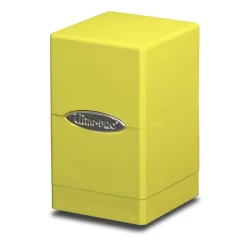 Upper Deck - Deck Box - Satin Tower - Bright Yellow Upper Deck - Deck Box - Satin Tower - Bright Yellow