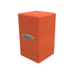 Upper Deck - Deck Box - Satin Tower - Pumpkin Orange Upper Deck - Deck Box - Satin Tower - Pumpkin Orange
