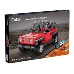 Pull Back Series - Adventure Off-Roader 317 Pieces Scale 1:18 Size L20 X W9 X H10 Cm Pull Back Series - Adventure Off-Roader 317 Pieces Scale 1:18 Size L20 X W9 X H10 Cm