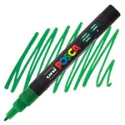 Posca Verfmarker (Conisch) Fijn Glitter: Donker Groen