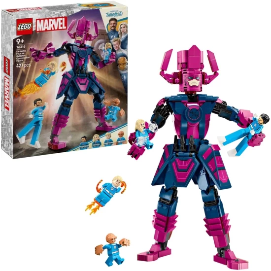 Lego Marvel Superhelden 76316 Fantastische Vier Vs. Galactus Bouwfiguur Lego Marvel Superhelden 76316 Fantastische Vier Vs. Galactus Bouwfiguur
