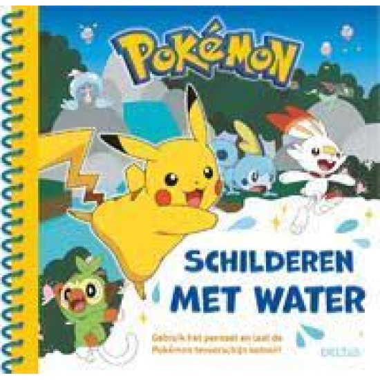 Pokemon Schilderen Met Water Deel 2 (Geel)