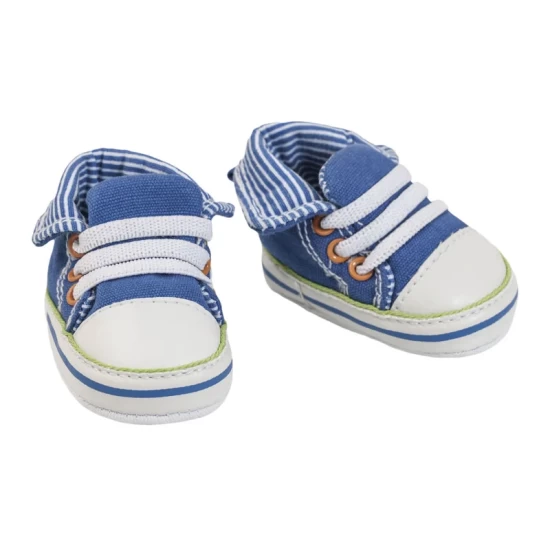 Poppenschoenen Sneakers Blauw 30-34 Cm